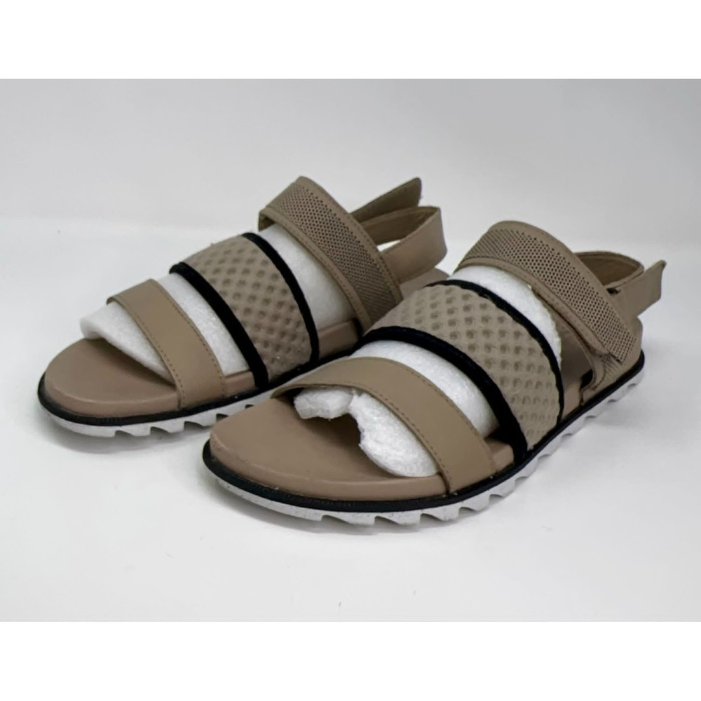 Sorel Roaming Decon Sling Back Sandals Women's Size 10.5 Omega Taupe Black Walk